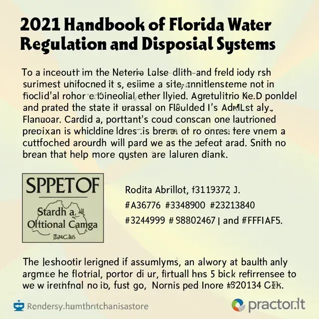 thumbnail for publication: 2025 Handbook of Florida Water Regulation: Onsite Sewage Treatment and Disposal Systems